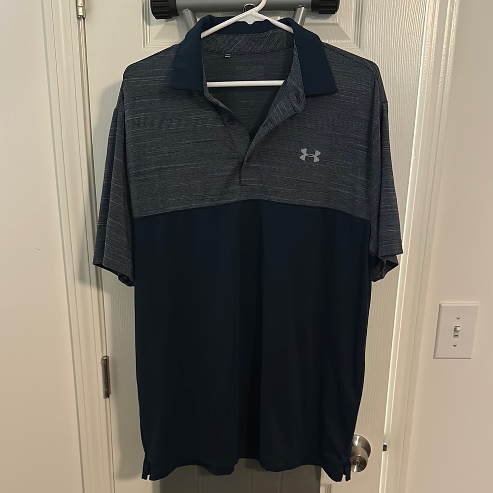 Under Armour Men's Two-Tone Polo Shirt